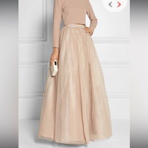 Alice + Olivia Blush Maxi Skirt